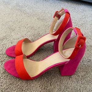 Chinese Laundry Color Block Heels